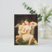 Venus und Cupid Postkarte (Stehend Vorderseite)