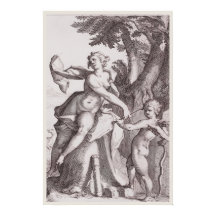 Venus und Cupids Pfeil - Zeitlose mythische Kunst