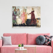 Venus und die Graces Leinwanddruck (Insitu (Wohnzimmer))