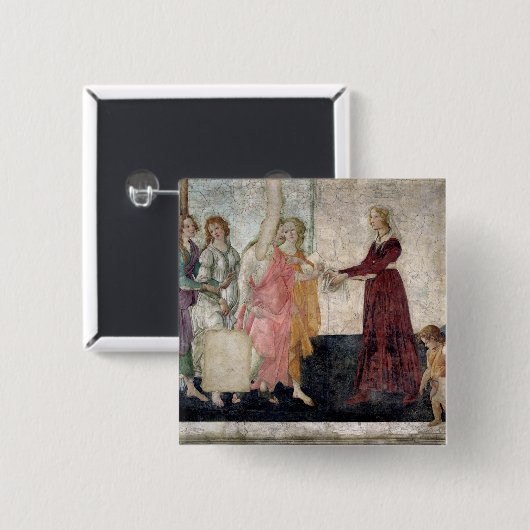 Venus und die Umgangsformen Button (Vorne & Hinten)