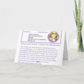 Venus und Erde Orbits Per Martineau Karte (Rückseite)