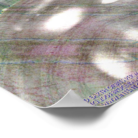 Venus und Erde Orbits Per Martineau Poster (Ecke)