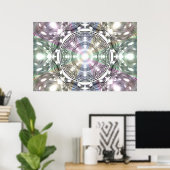 Venus und Erde Orbits Per Martineau Poster (Heimbüro)