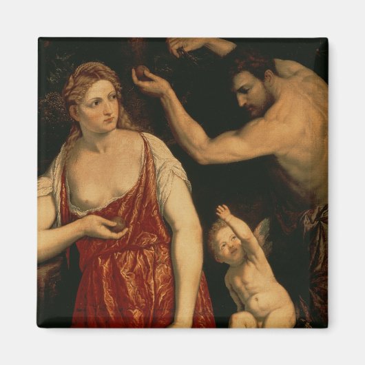 Venus und Mars, 50er Magnet (Vorne)