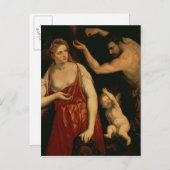 Venus und Mars, 50er Postkarte (Vorne/Hinten)