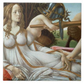 Venus und Mars, c.1485 (Tempera und Öl) Fliese (Vorderseite)