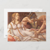 Venus und Mars Postkarte (Vorne/Hinten)