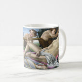 Venus und Mars, Sandro Botticelli Kaffeetasse (VorderseiteRechts)