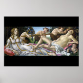 Venus und Mars, Sandro Botticelli Poster (Vorne)