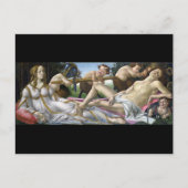 Venus und Mars, Sandro Botticelli Postkarte (Vorderseite)