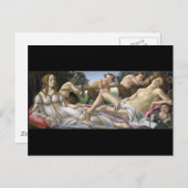Venus und Mars, Sandro Botticelli Postkarte (Vorne/Hinten)