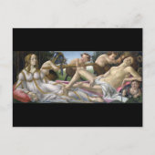 Venus und Mars, Sandro Botticelli Postkarte (Vorderseite)