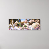 Venus und Mars von Botticelli - Leinwand (Vorderseite)