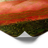 Venus und Mars von Sandro Botticelli (1483) Poster (Ecke)