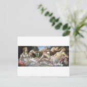 Venus und Mars von Sandro Botticelli Postkarte (Stehend Vorderseite)