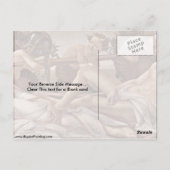 Venus und Mars von Sandro Botticelli Postkarte (Rückseite)