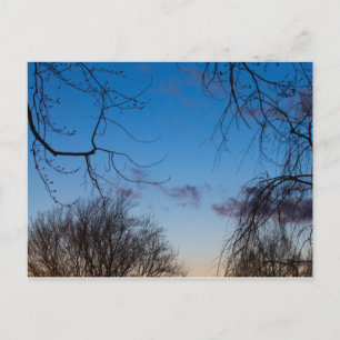 Venus und Merkur bei Sunset, Ohio Postkarte