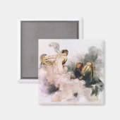 Venus und Vulkan Magnet (Vorderseite/Rückseite)