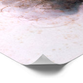 Venus und Vulkan Poster (Ecke)