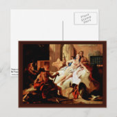 Venus und Vulkan von Tiepolo Giovanni Battista Postkarte (Vorne/Hinten)