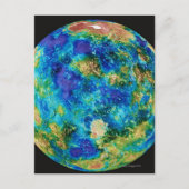 Venus unter falscher Farbe Postkarte (Vorderseite)