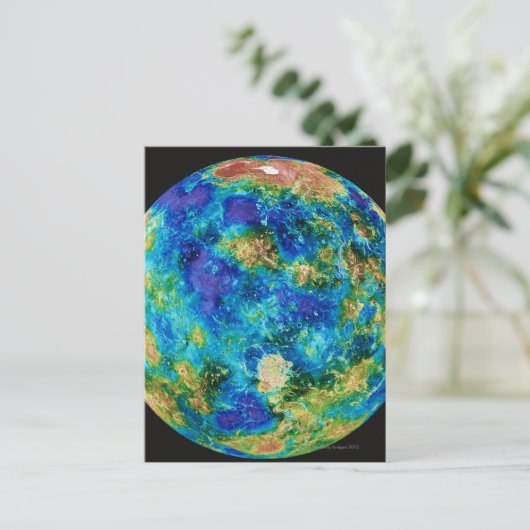 Venus unter falscher Farbe Postkarte (Stehend Vorderseite)