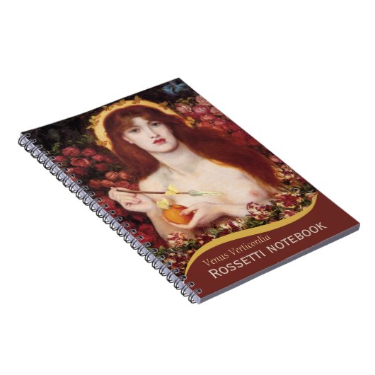 Venus Verticordia CC0702 Rossetti-Notebook Notizblock (Rechte Seite)
