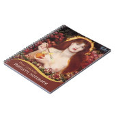 Venus Verticordia CC0702 Rossetti-Notebook Notizblock (Linke Seite)