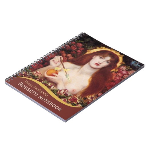 Venus Verticordia CC0702 Rossetti-Notebook Notizblock (Linke Seite)