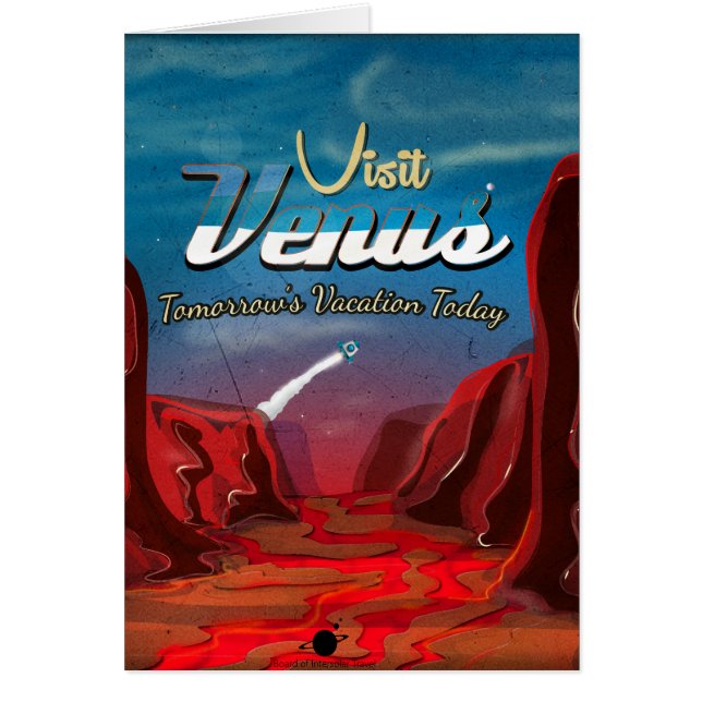 Venus Vintage Poster besuchen (Vorne)