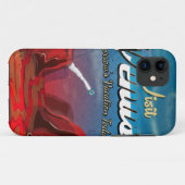 Venus Vintage Poster besuchen Case-Mate iPhone Hülle (Rückseite (Horizontal))