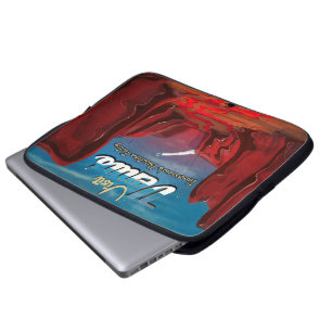 Venus Vintage Poster besuchen Laptopschutzhülle