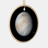 Venus vom 10. März Keramik Ornament (Rechts)