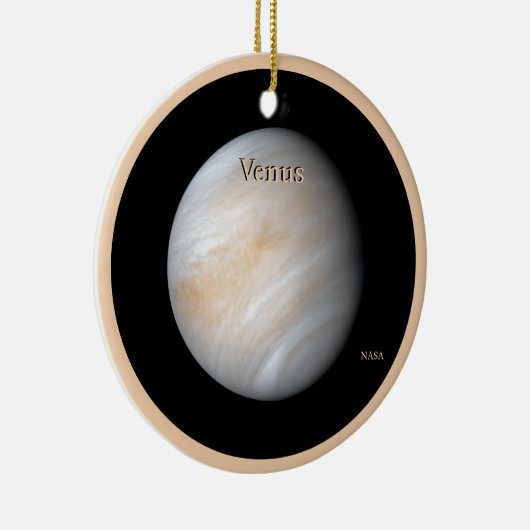 Venus vom 10. März Keramik Ornament (Rechts)