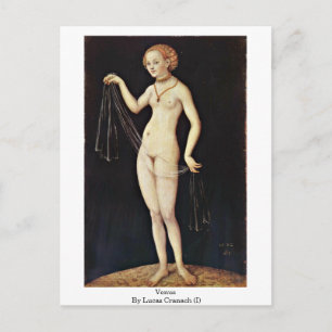 Venus von Lucas Cranach (I) Postkarte
