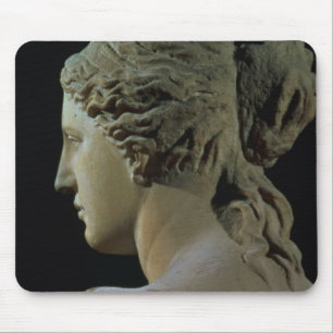 Venus von Milo, Detail der Rückseite des Kopfes, Mousepad