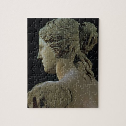 Venus von Milo, Detail der Rückseite des Kopfes, Puzzle (Vertikal)