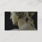 Venus von Milo, Detail der Rückseite des Kopfes, Visitenkarte (Rückseite)