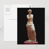 Venus von Milo Postkarte (Vorne/Hinten)