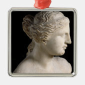 Venus von Milo Silbernes Ornament (Vorne)