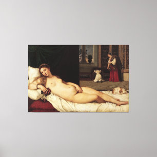 Venus von Urbino Tizian 1538 Venedig Leinwanddruck