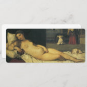 Venus von Urbino von Tizian, Renaissance Art (Vorne/Hinten)