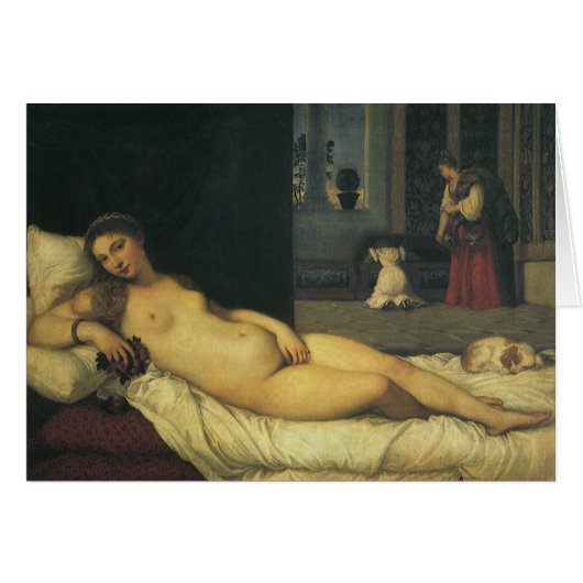 Venus von Urbino von Tizian, Renaissance Art (Vorderseite (Horizontal))