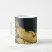Venus von Urbino von Tizian, Renaissance Art Kaffeetasse (Vorderseite Links)