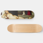Venus von Urbino von Tizian Skateboard (Horizontal)