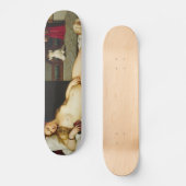 Venus von Urbino von Tizian Skateboard (Vorderseite)