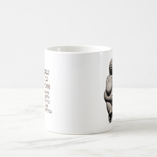 Venus von Willendorf Kaffeetasse (Mittel)