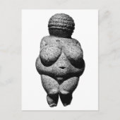 Venus von Willendorf Postkarte (Vorderseite)