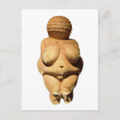 Venus von Willendorf Postkarte (Vorderseite)