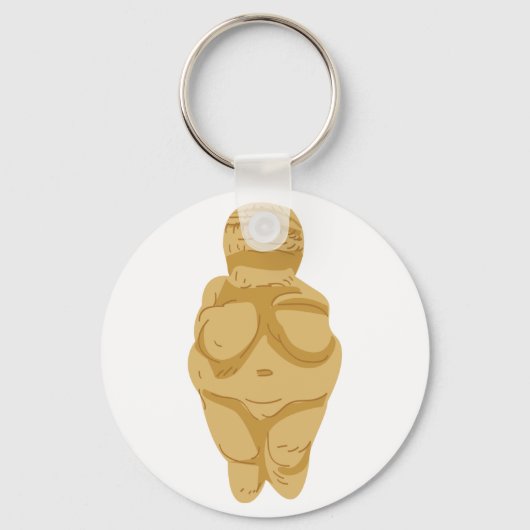 Venus von Willendorf Schlüsselanhänger (Vorderseite)